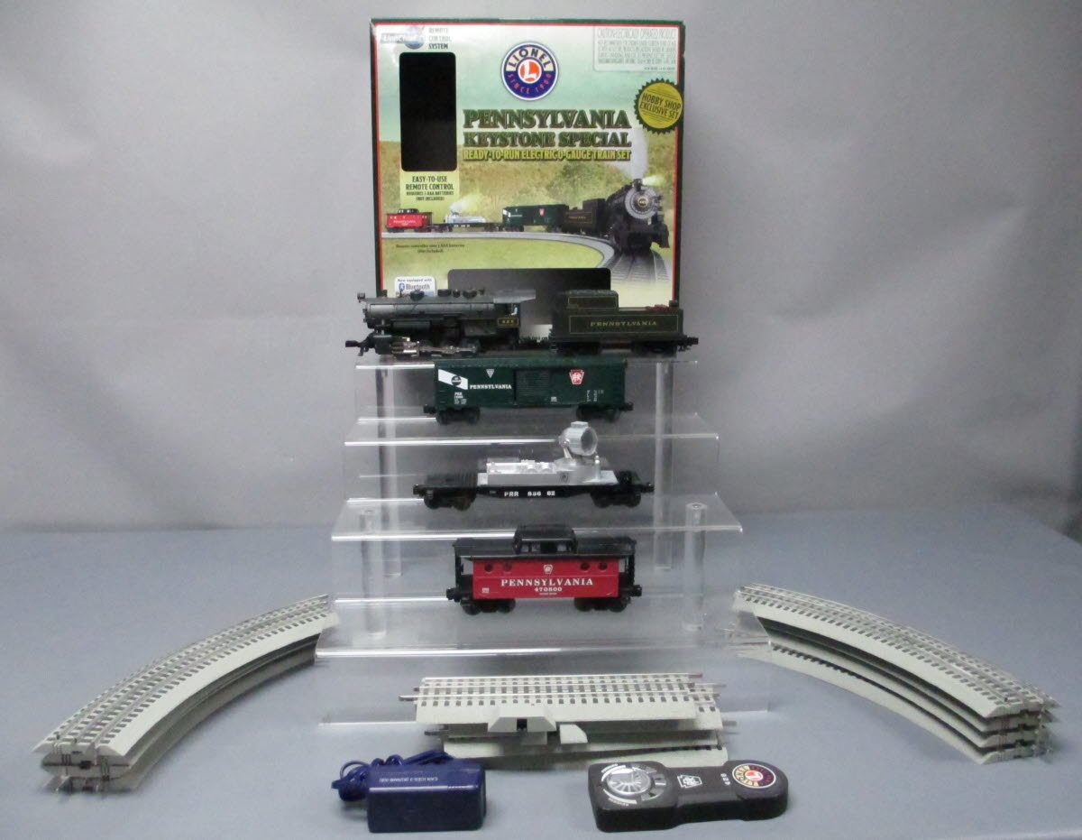 Lionel 6-83072 Pennsylvania "Keystone Special" Lionchief O Gauge Steam Train Set