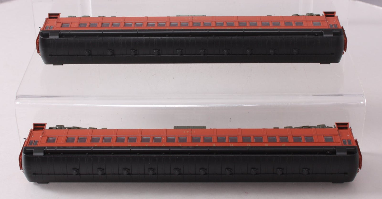 Broadway Limited 6424 HO Pennsylvania P70 No AC Coach Set A (Set of 2)