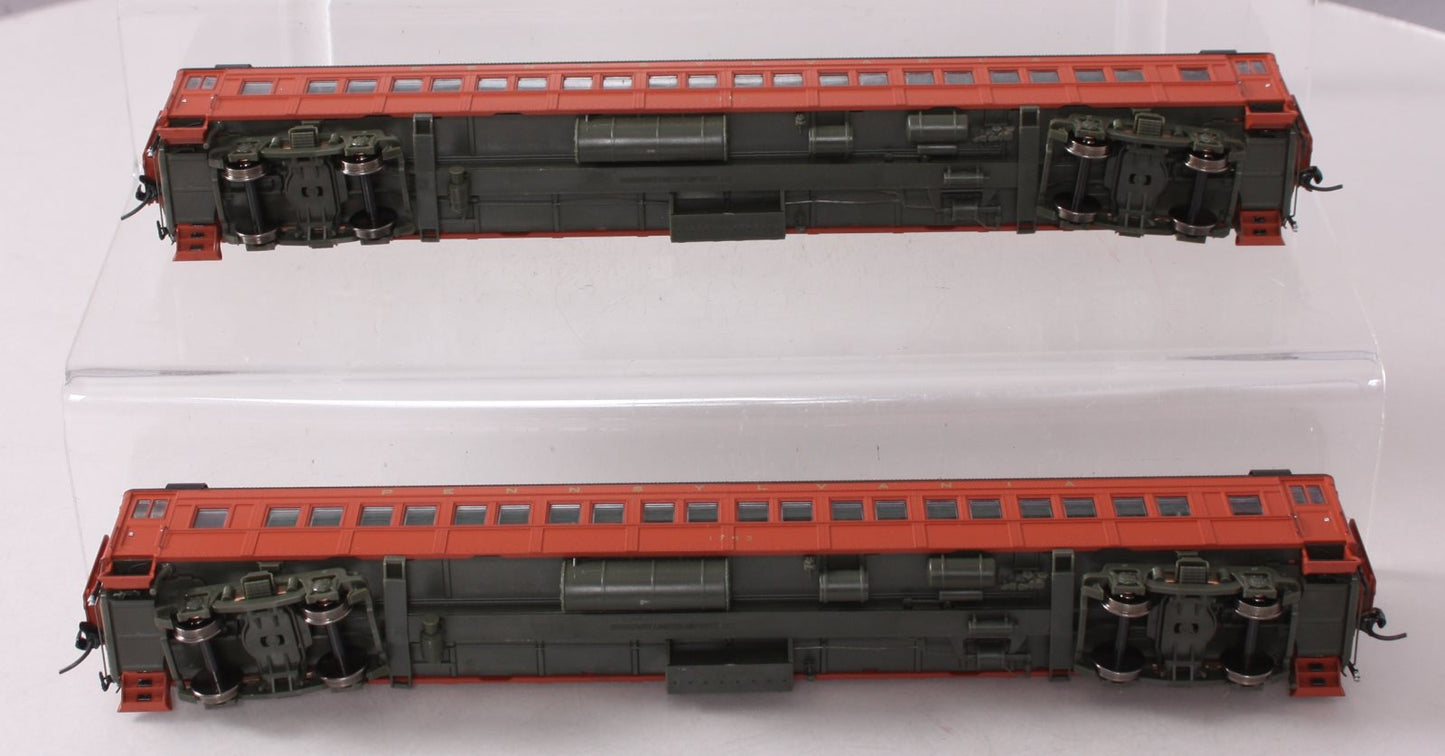Broadway Limited 6424 HO Pennsylvania P70 No AC Coach Set A (Set of 2)