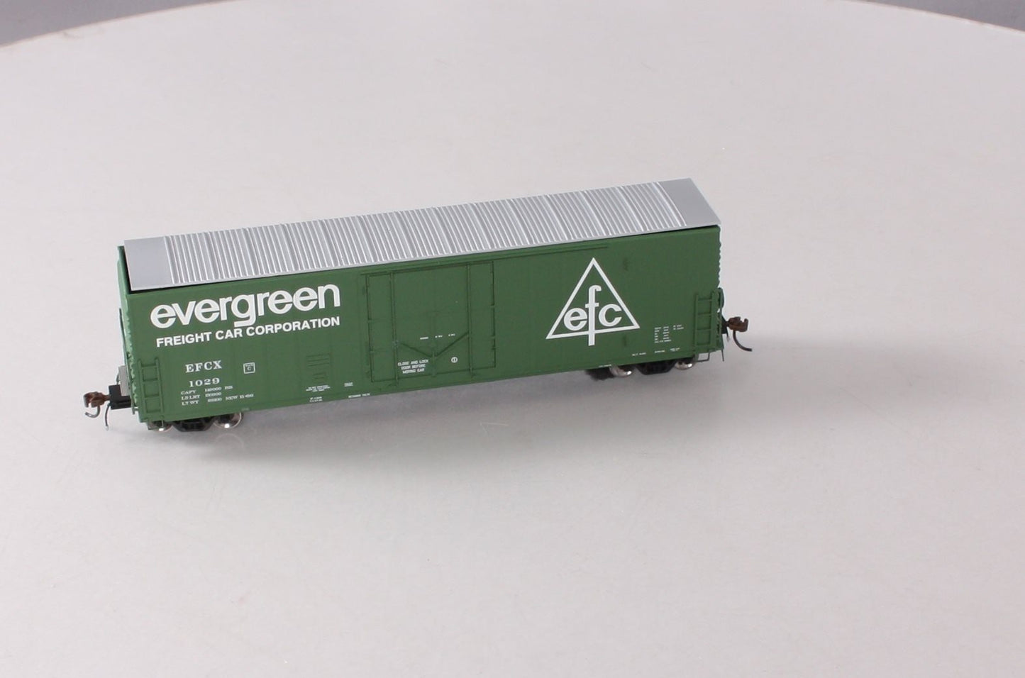 Athearn G63883 HO EFCX 50' PC&F Rivet Side Boxcar with 10' 6" Door #1029