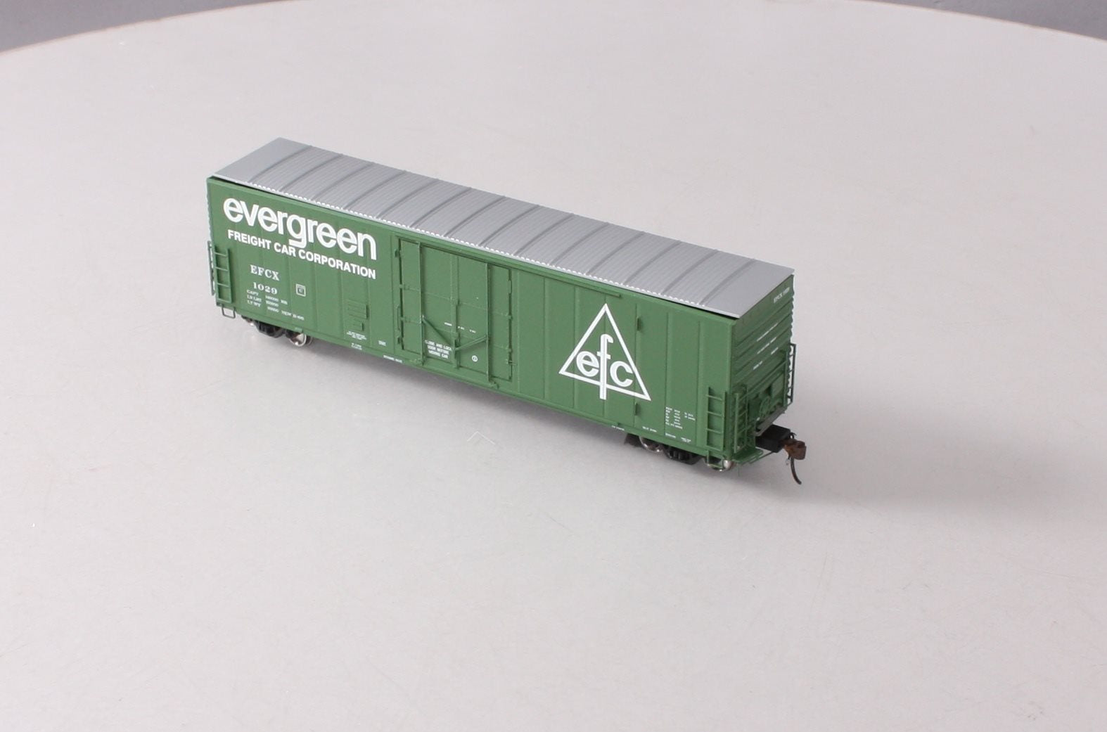 Athearn G63883 HO EFCX 50' PC&F Rivet Side Boxcar with 10' 6