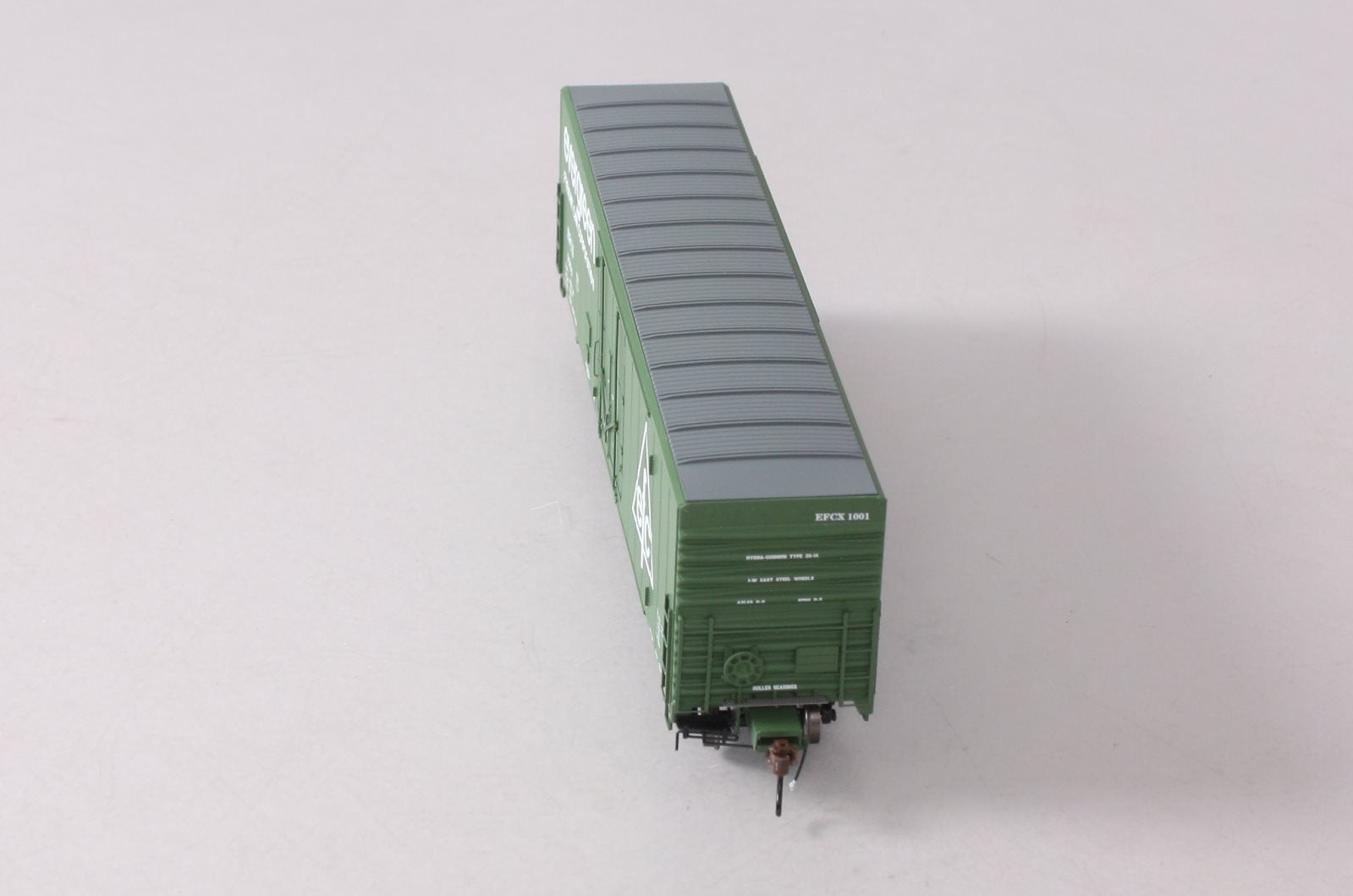 Athearn G26795 HO Evergreen Freight Car 50' PC&F Riveted Box w/ 10'6