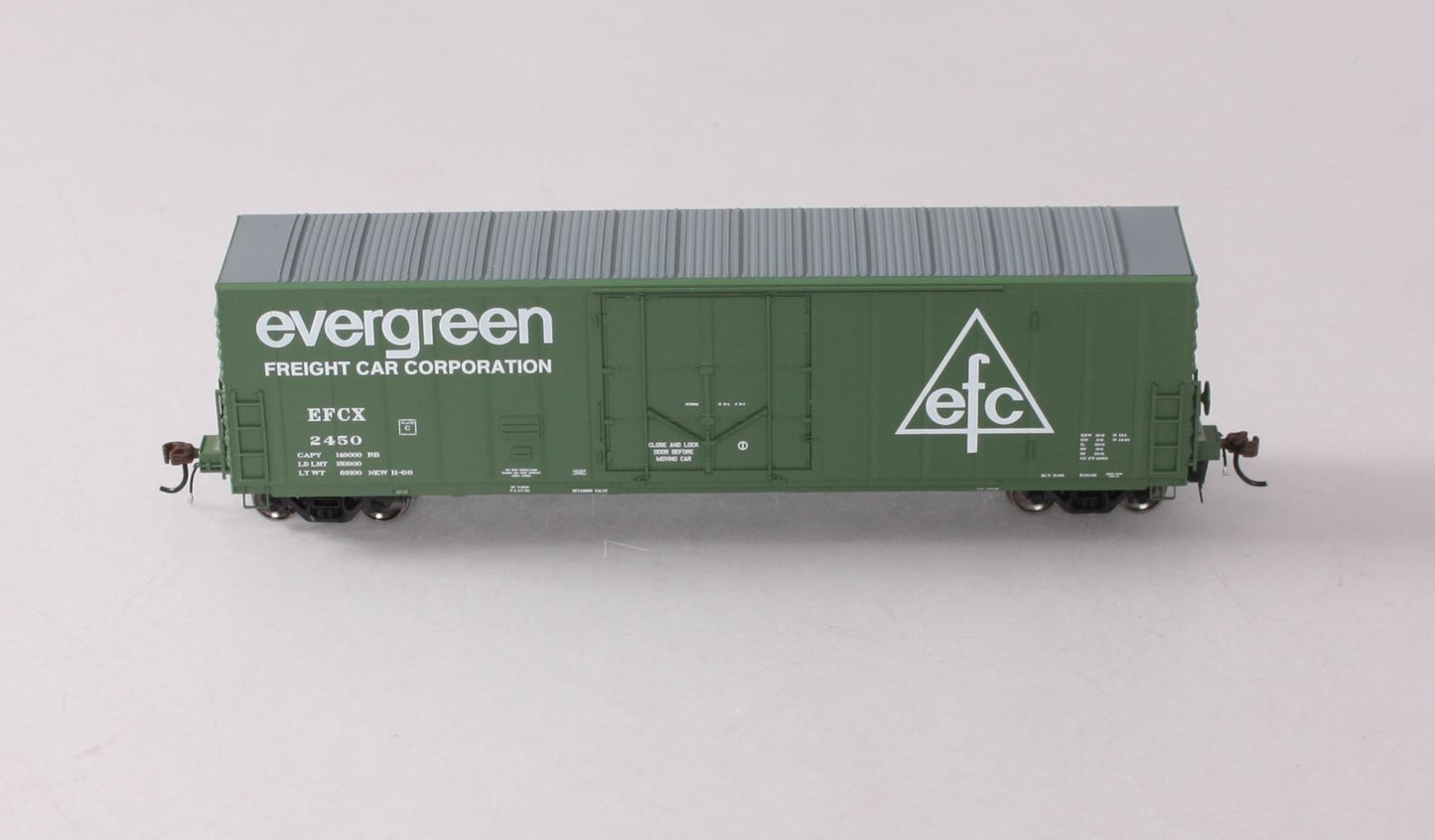 Athearn G26797 HO EFCX 50' PC&F Riveted Boxcar with 10' 6" Door #2450