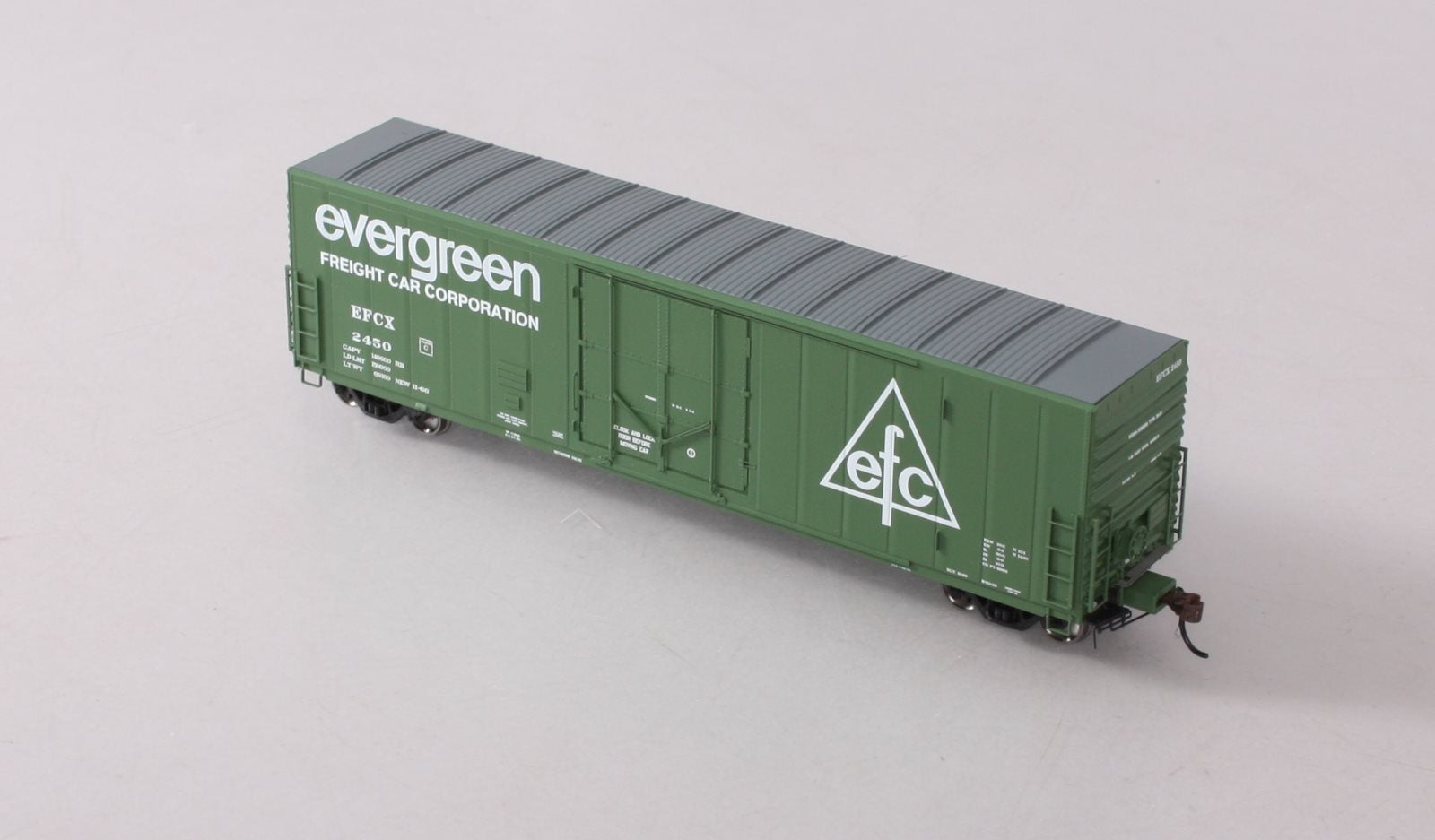 Athearn G26797 HO EFCX 50' PC&F Riveted Boxcar with 10' 6