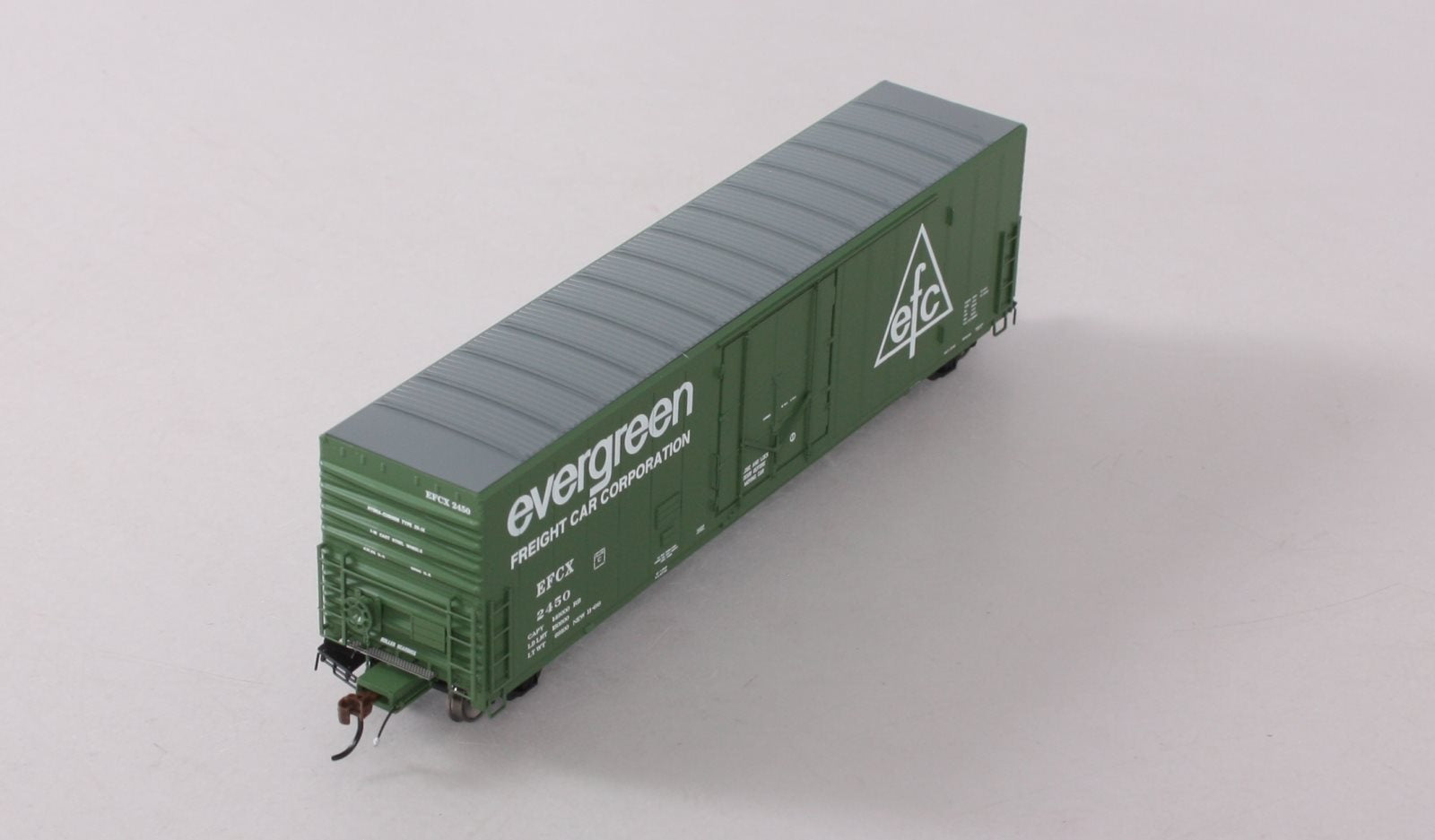 Athearn G26797 HO EFCX 50' PC&F Riveted Boxcar with 10' 6