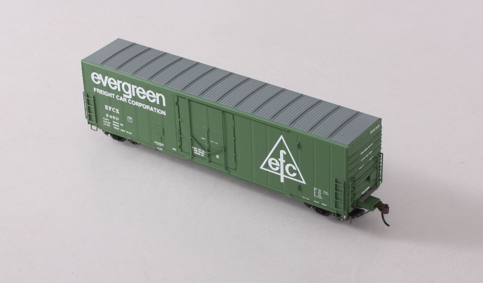 Athearn G26797 HO EFCX 50' PC&F Riveted Boxcar with 10' 6