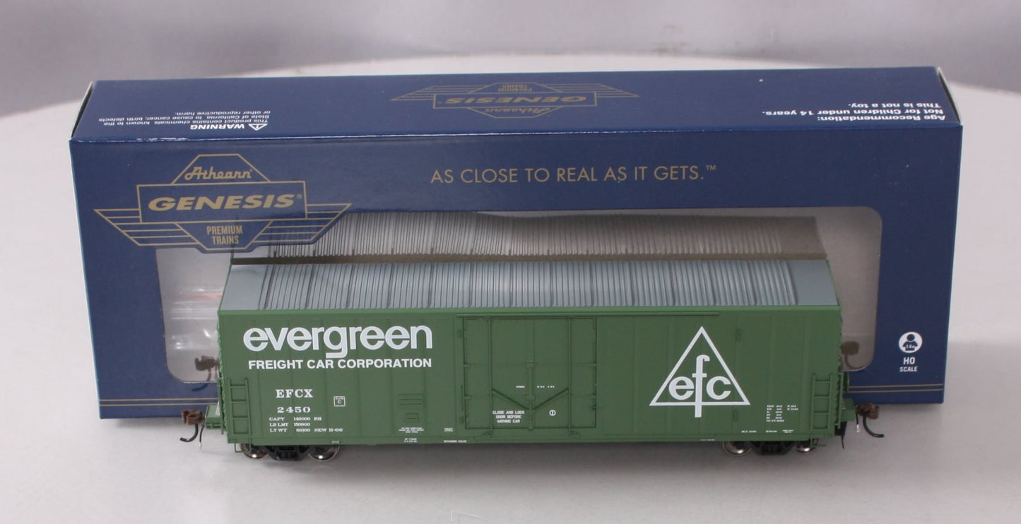 Athearn G26797 HO EFCX 50' PC&F Riveted Boxcar with 10' 6" Door #2450