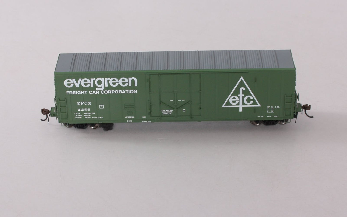Athearn G26796 HO EFCX 50' PC&F Riveted Box w/10'6"" Door #2256