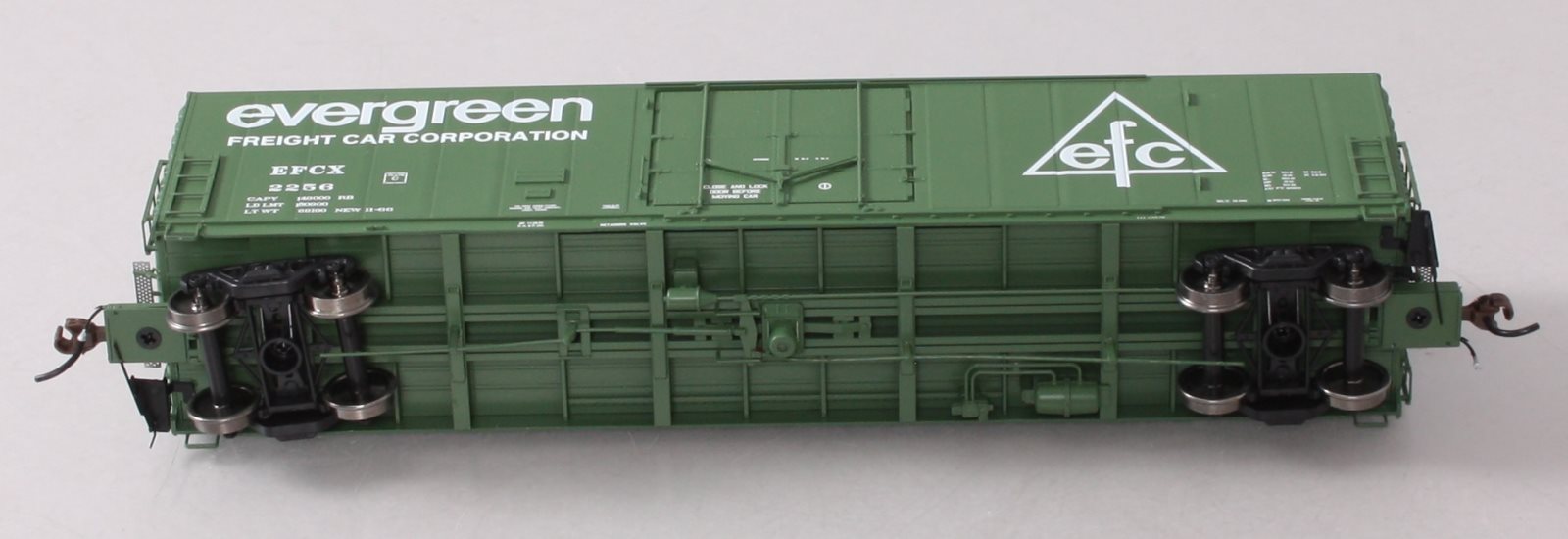 Athearn G26796 HO EFCX 50' PC&F Riveted Box w/10'6