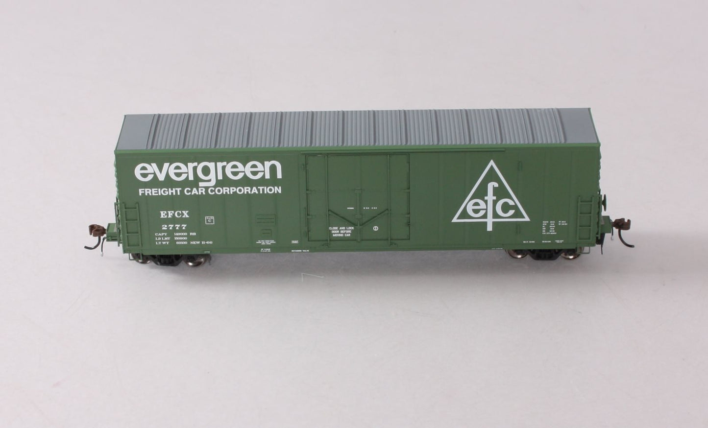 Athearn G26798 HO EFCX 50' PC&F Riveted Boxcar with 10' 6" Door #2777