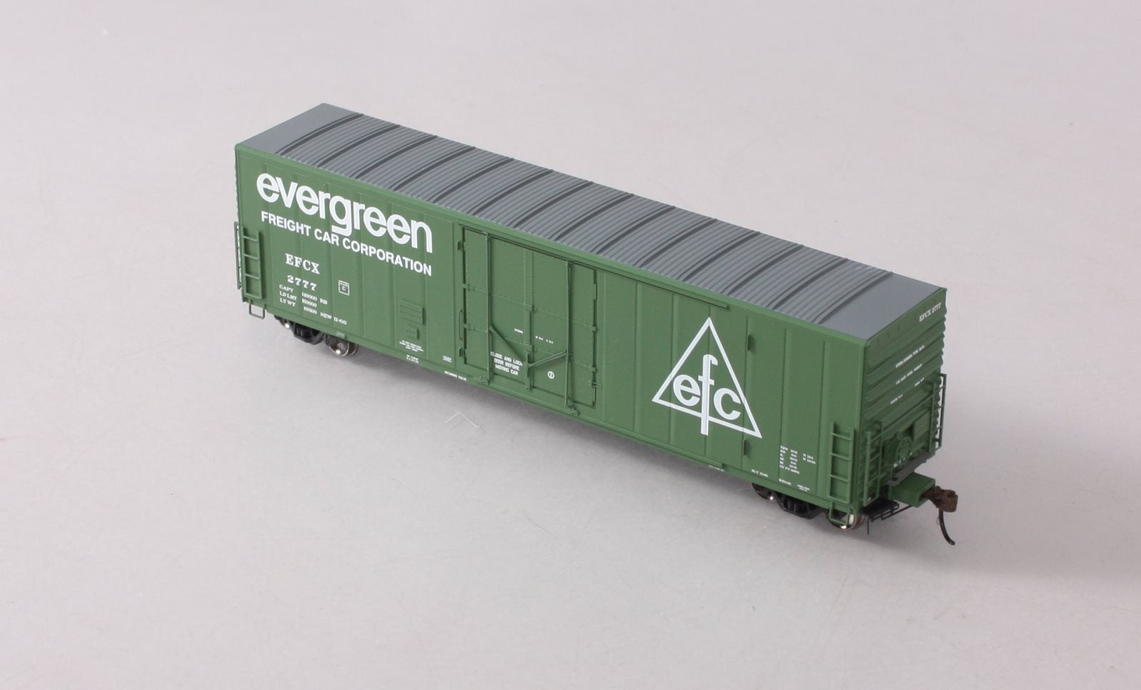 Athearn G26798 HO EFCX 50' PC&F Riveted Boxcar with 10' 6