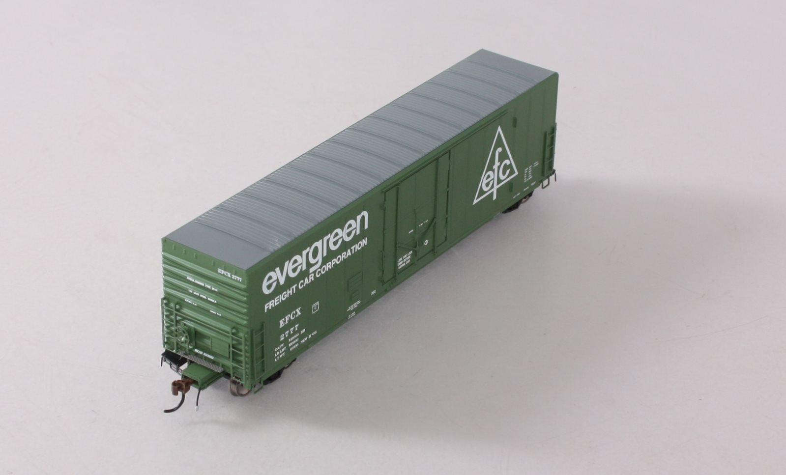 Athearn G26798 HO EFCX 50' PC&F Riveted Boxcar with 10' 6