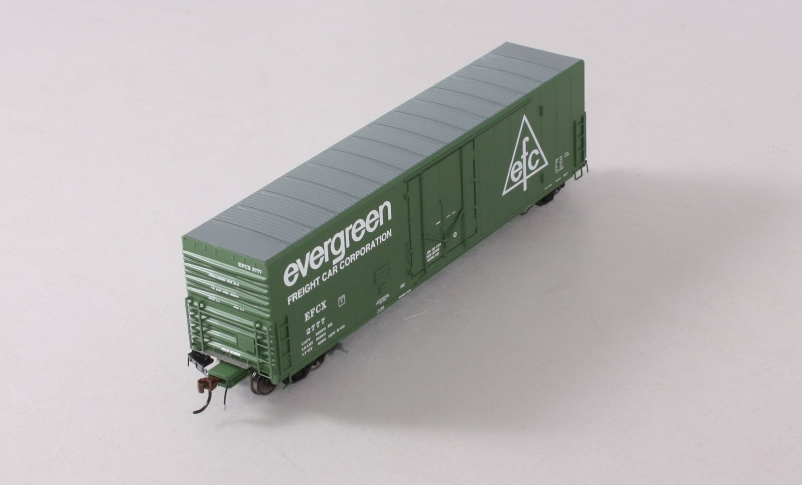 Athearn G26798 HO EFCX 50' PC&F Riveted Boxcar with 10' 6