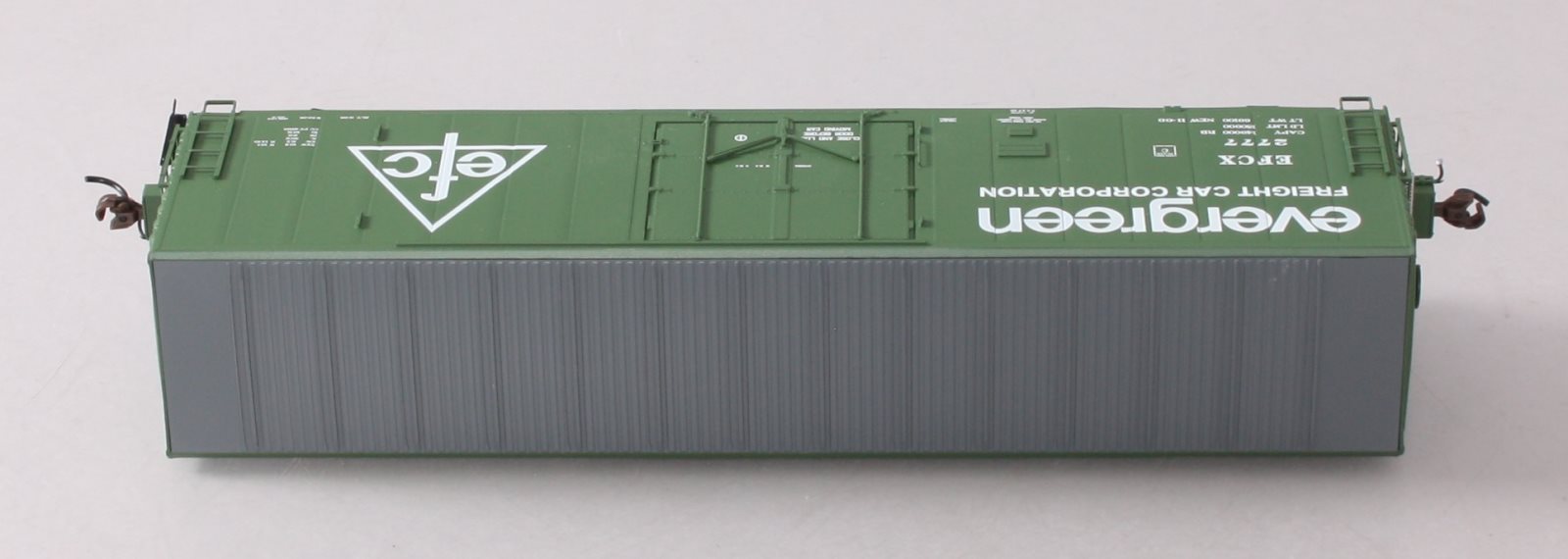 Athearn G26798 HO EFCX 50' PC&F Riveted Boxcar with 10' 6