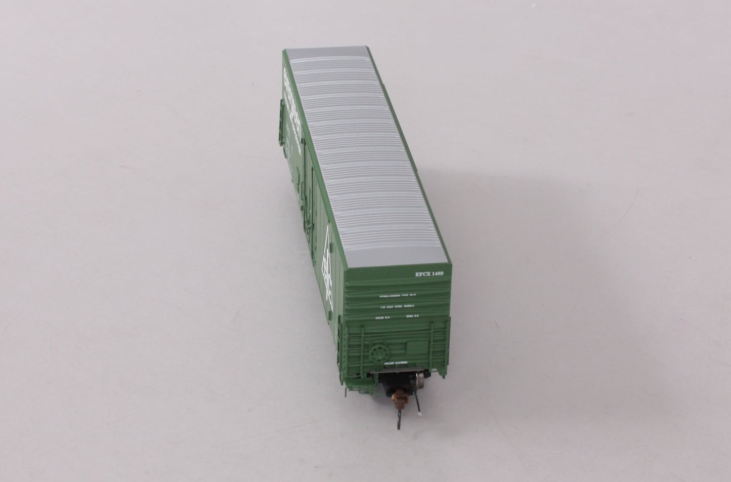 Athearn G63884 HO EFCX 50' PC&F Rivet Side Boxcar with 10' 6" Door #1489