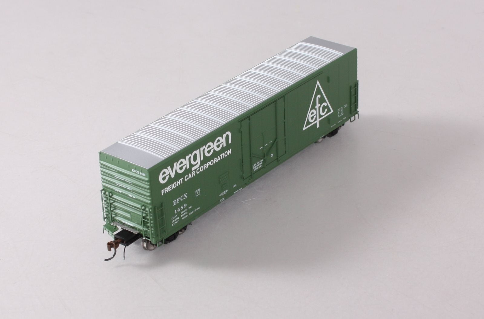Athearn G63884 HO EFCX 50' PC&F Rivet Side Boxcar with 10' 6