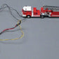 Busch 5605 HO Truck W/Flashing Lights & Fire Ladder