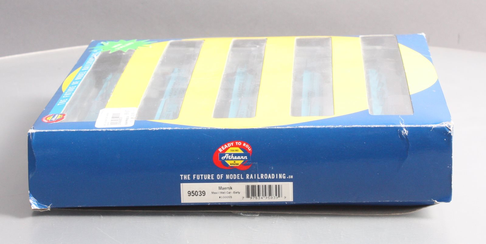 Athearn 95039 HO Maersk Maxi I Well Car/Early Ready-To-Run #100055
