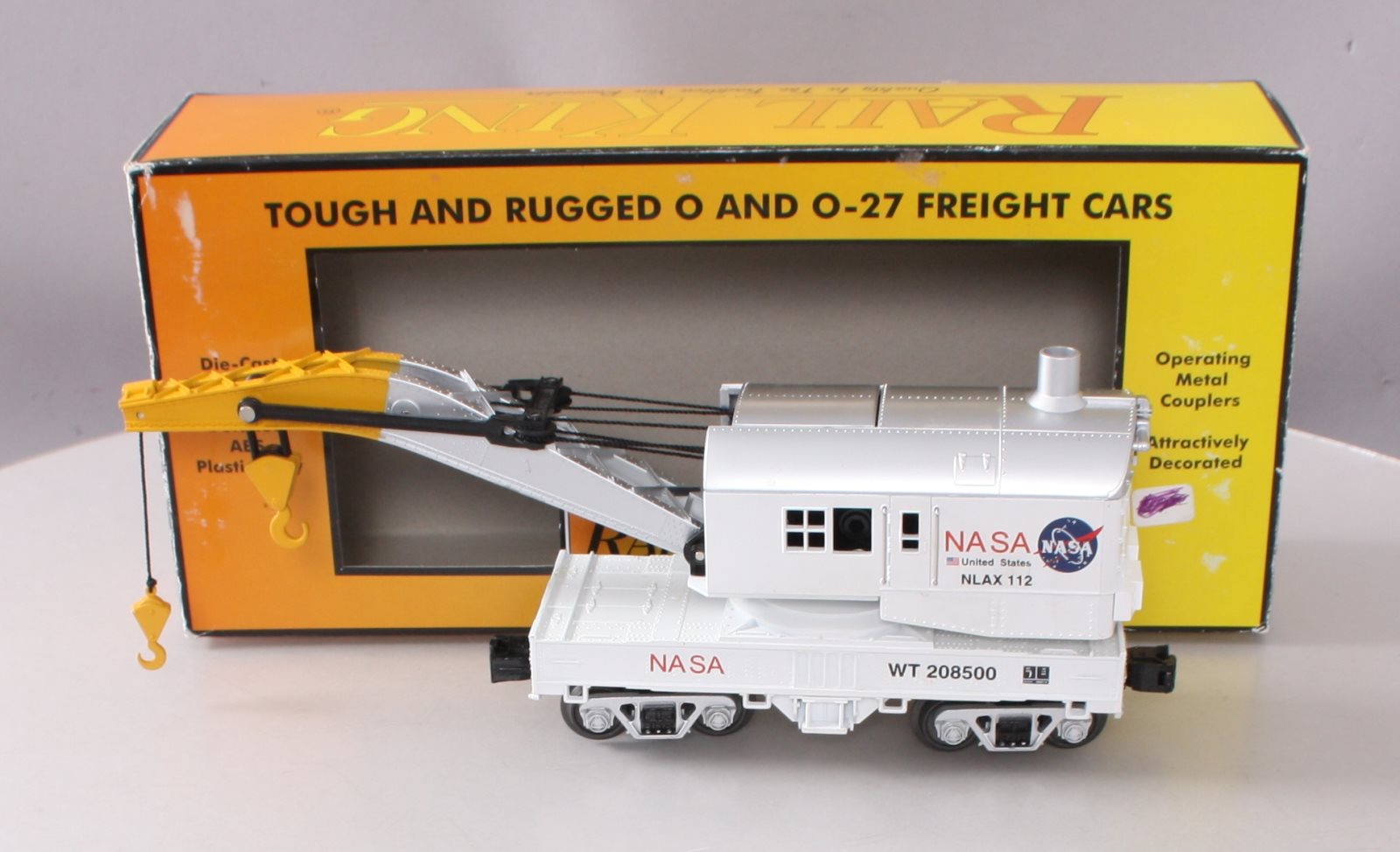 MTH 30-79384 NASA Crane Car