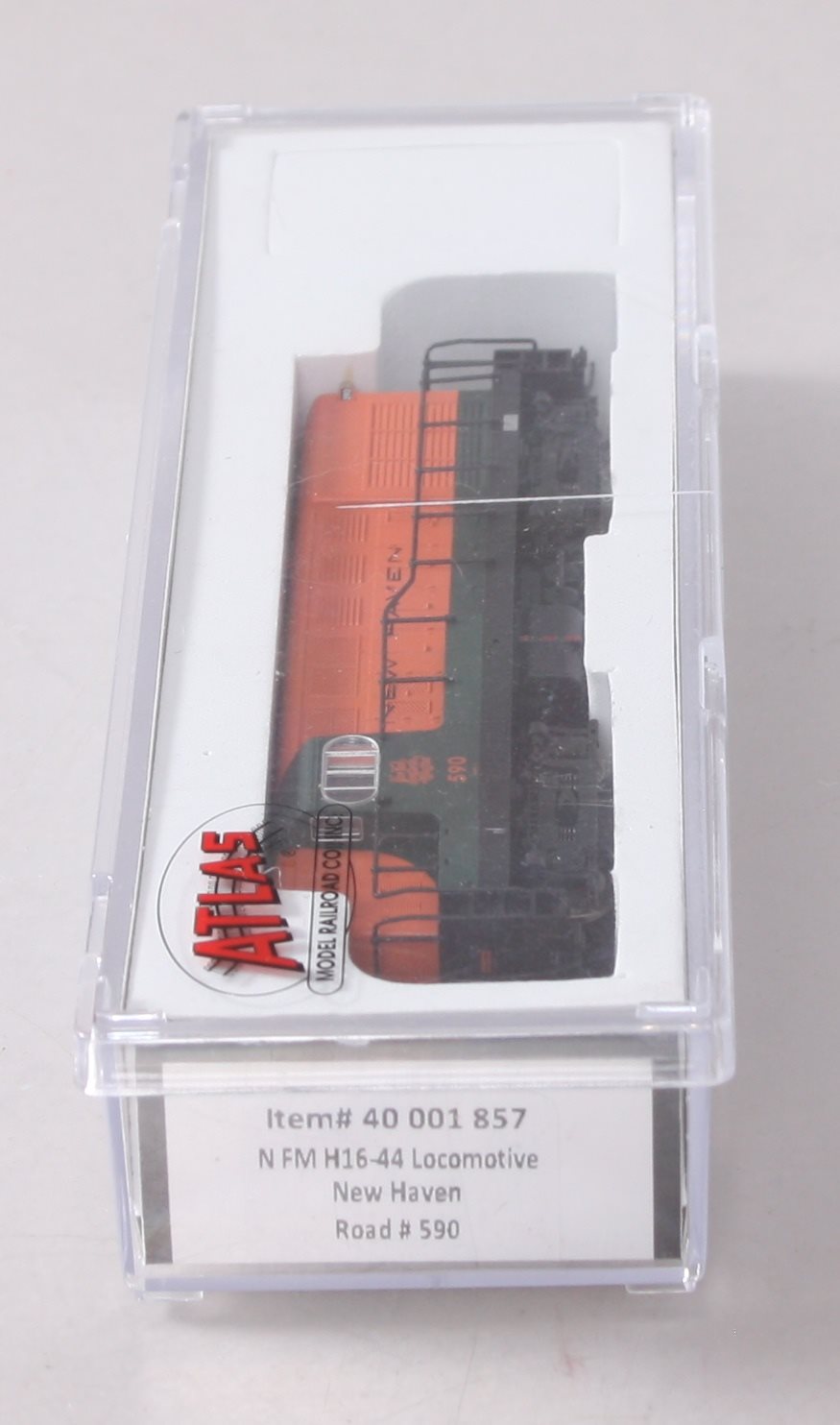 Atlas 40001857 N Scale New Haven H16-44 Diesel Locomotive #590