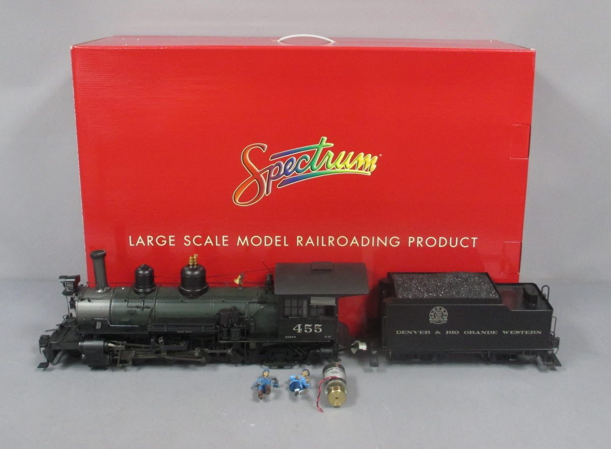 Bachmann 83097 1.20.3 Scale D&RGW K-27 Steam Locomotive & Tender #455