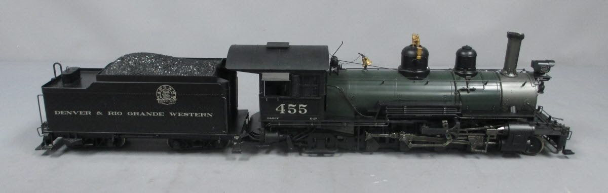 Bachmann 83097 1.20.3 Scale D&RGW K-27 Steam Locomotive & Tender #455