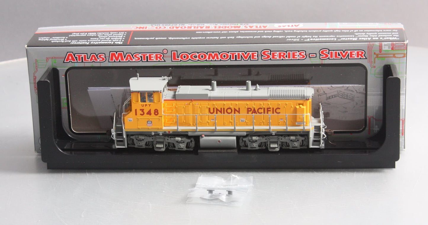 Atlas 10002857 HO Union Pacific MP15DC Diesel Locomotive Silver Series #1348
