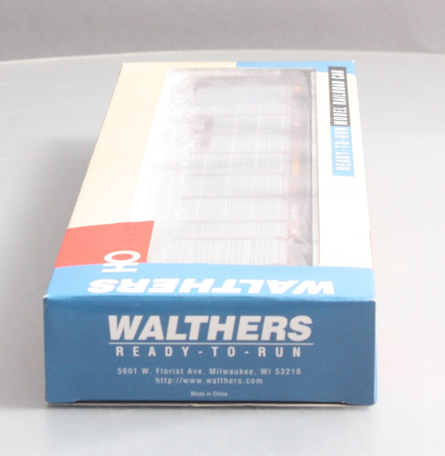 Walthers 932-4867 HO Scale Cotton Belt Thrall 89' Tri-Level Auto Carrier Car
