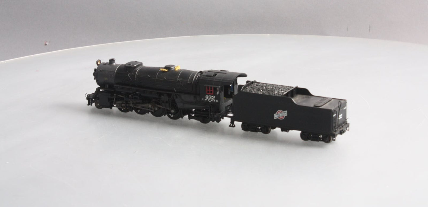 Broadway Limited 4641 HO C&NW USRA Heavy Mikado 2-8-2 Steam Locomotive #432