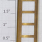 American Flyer AW5020 Brass 6-Rung Ladder