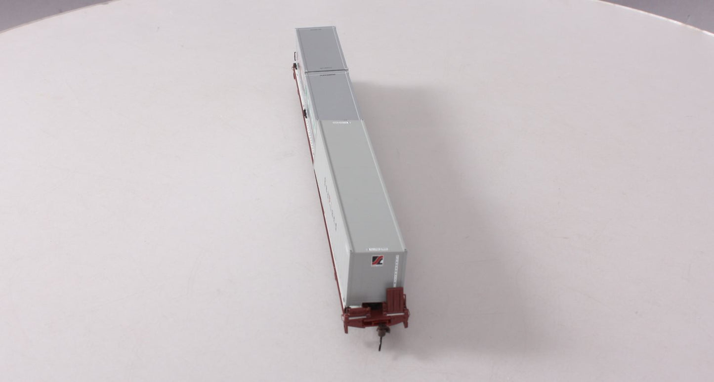 Athearn 74205 HO Southern Pacific 85' All Purpose Flat Car w/ 3 Containers