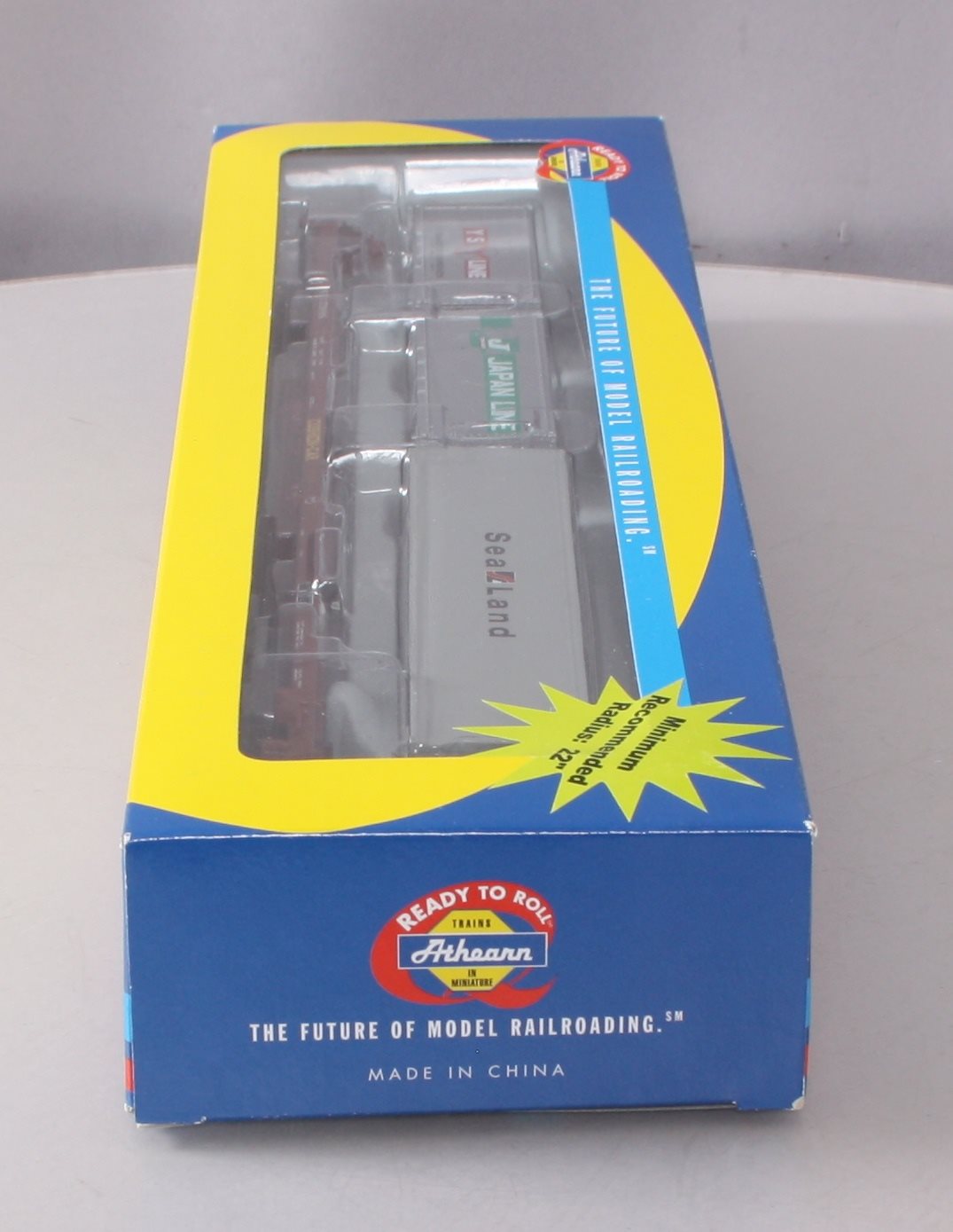 Athearn 74205 HO Southern Pacific 85' All Purpose Flat Car w/ 3 Containers
