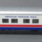 Lionel 6-83119 O American Freedom Train 21' Stationsounds Exhibit Car #201