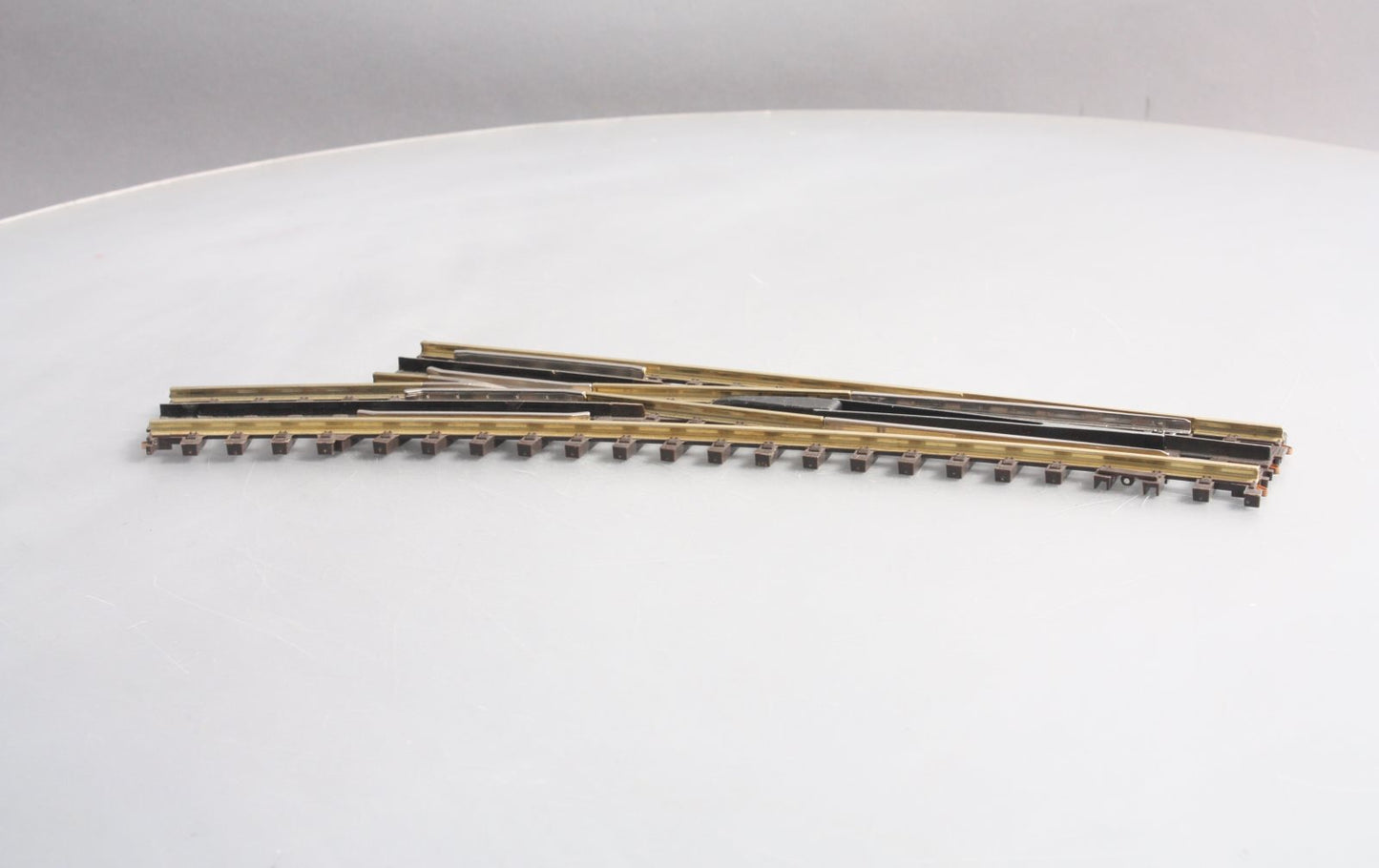 MTH 45-1021 O72 ScaleTrax Nickel Silver Left Hand Remote Switch Turnout
