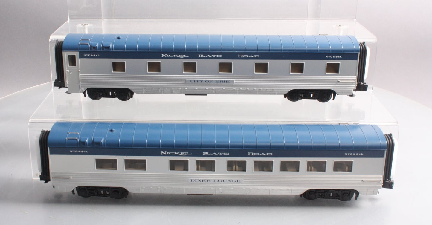 MTH 30-67593 Nickel Plate Road 2-Car 60' Stream ABS Sleeper