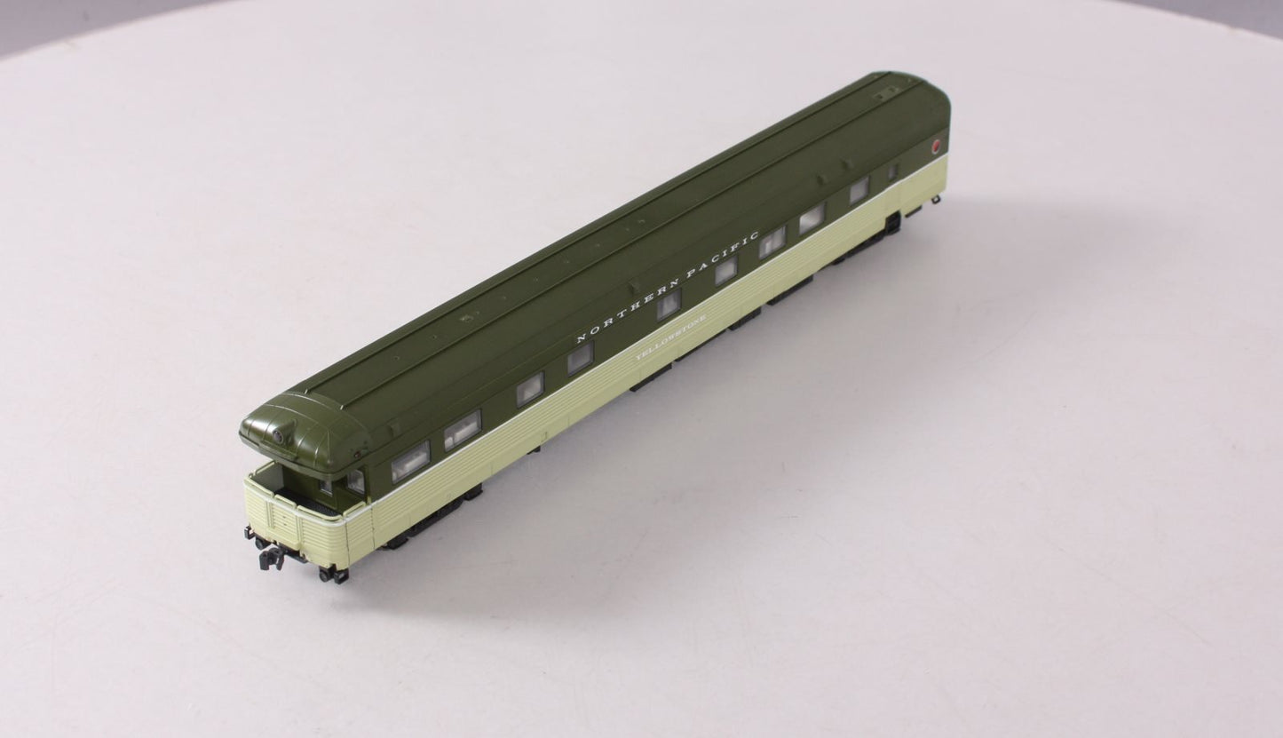 Kato 35-6010 HO Scale Northern Pacific "Yellowstone" Corrugated Business Car