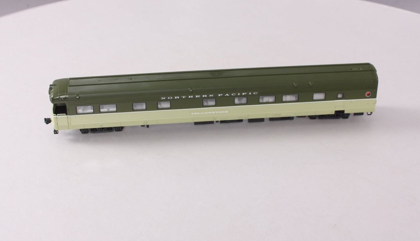 Kato 35-6010 HO Scale Northern Pacific "Yellowstone" Corrugated Business Car