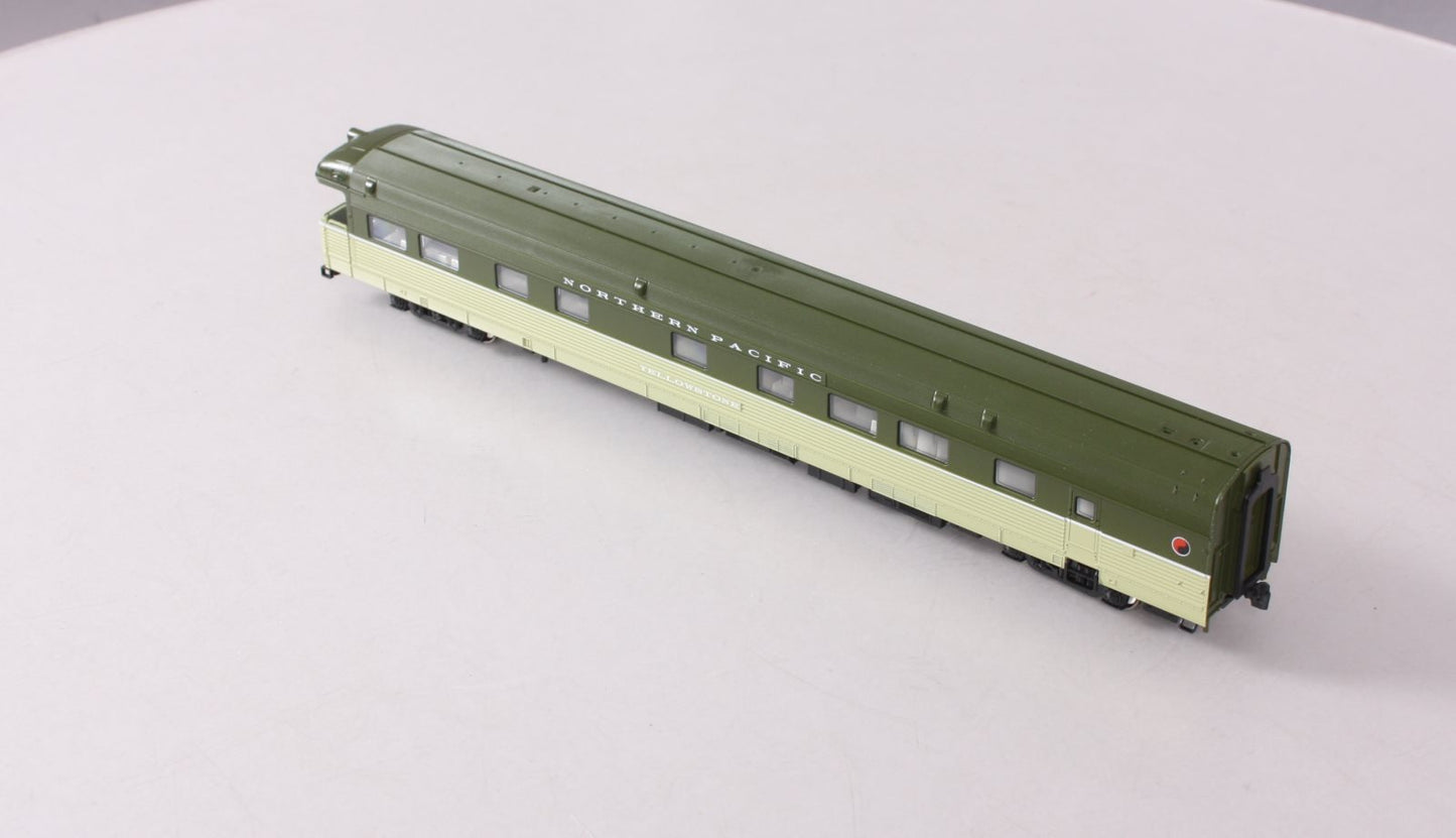 Kato 35-6010 HO Scale Northern Pacific "Yellowstone" Corrugated Business Car