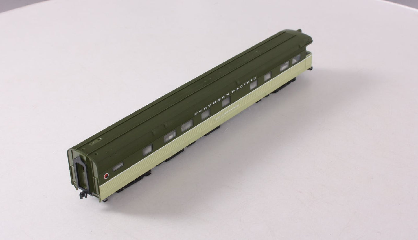 Kato 35-6010 HO Scale Northern Pacific "Yellowstone" Corrugated Business Car