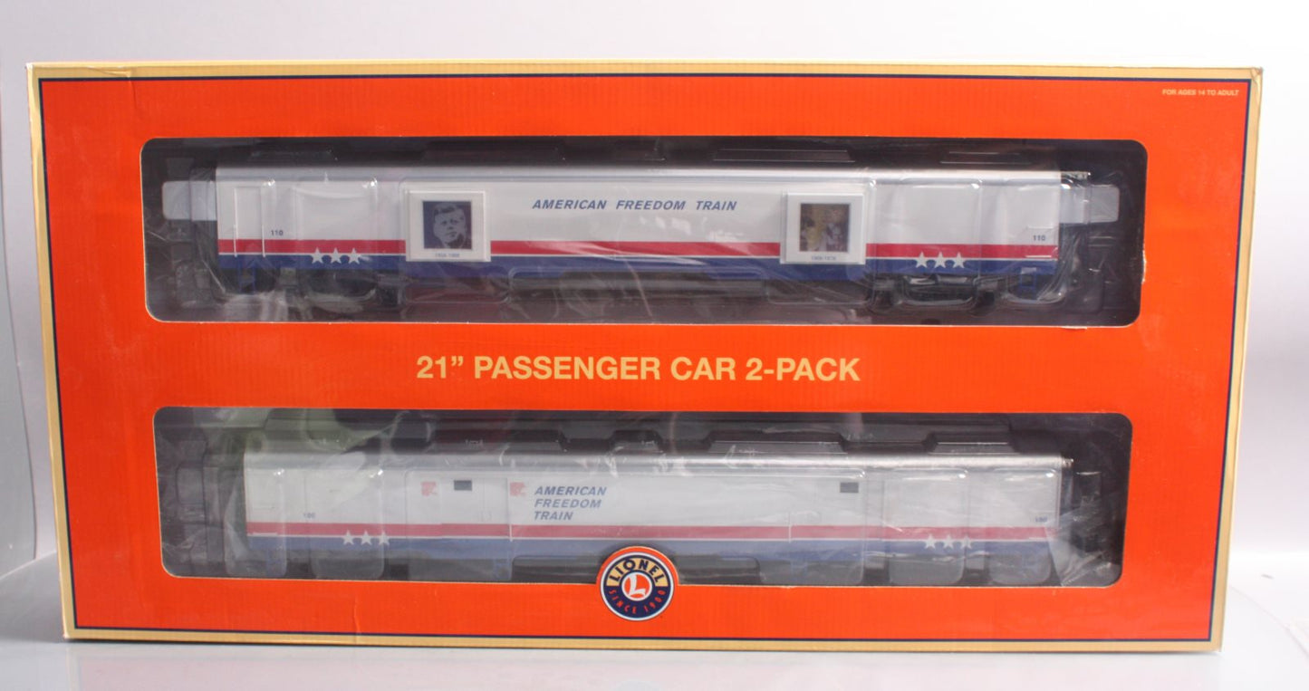 Lionel 6-84226 O American Freedom Train Add-On Passenger Cars (Pack of 2)