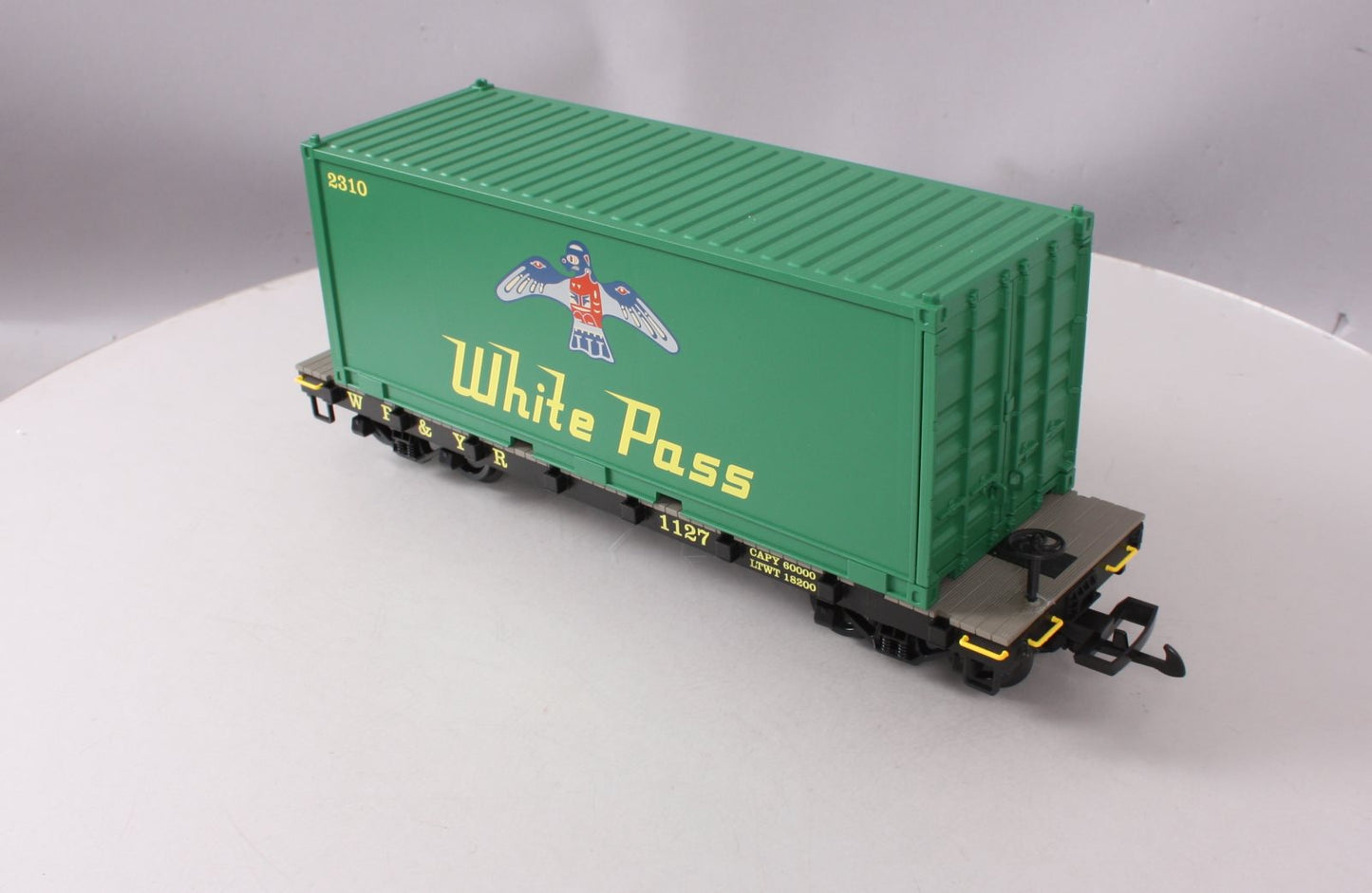 Piko 38709 G White Pass & Yukon Route Container Car #1127