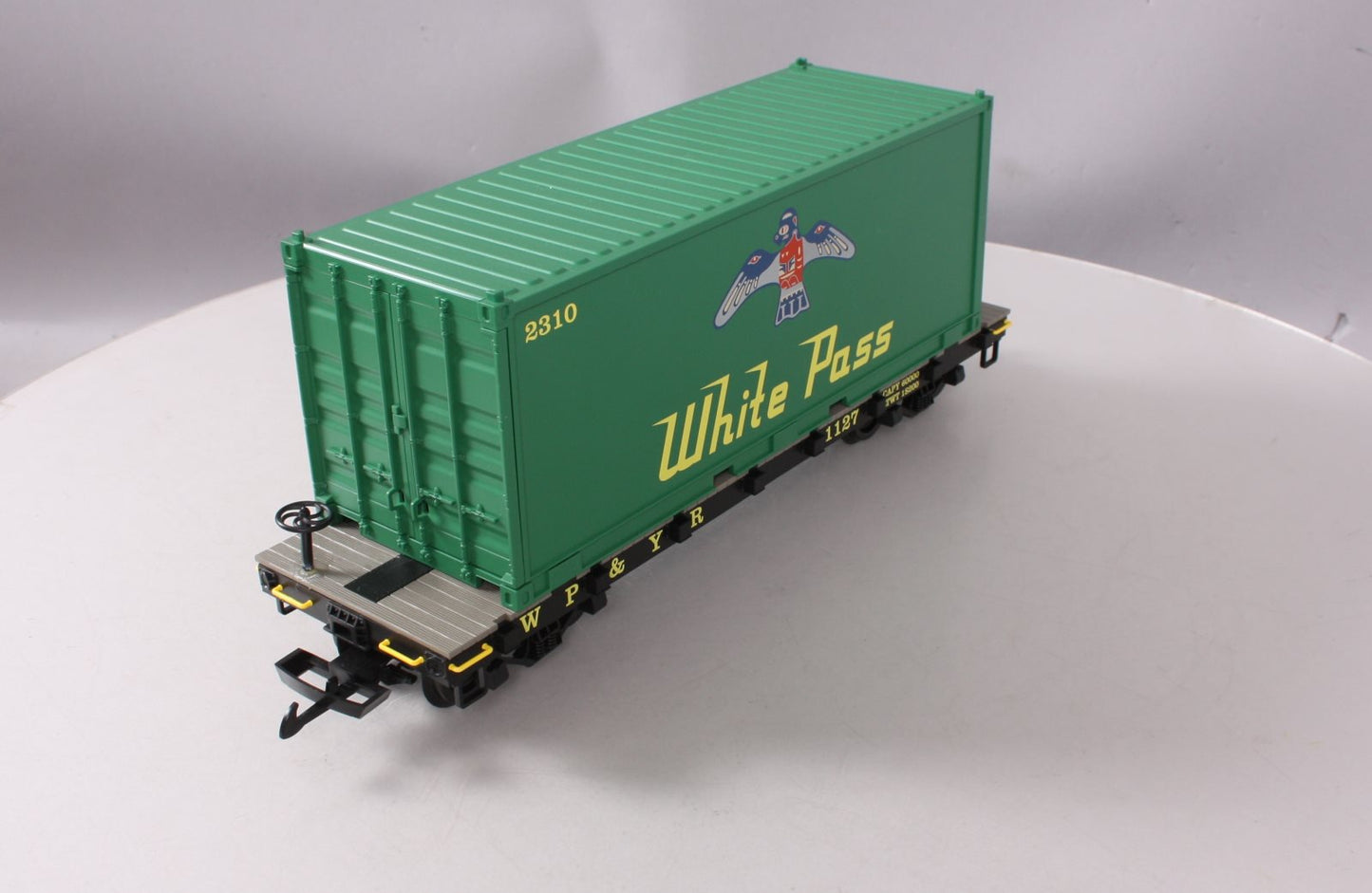 Piko 38709 G White Pass & Yukon Route Container Car #1127