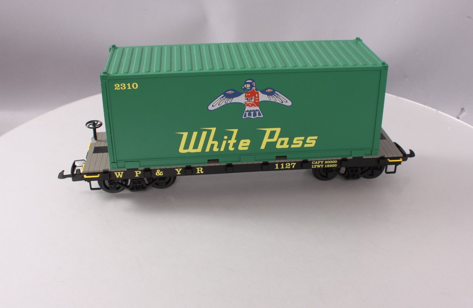 Piko 38709 G White Pass & Yukon Route Container Car #1127