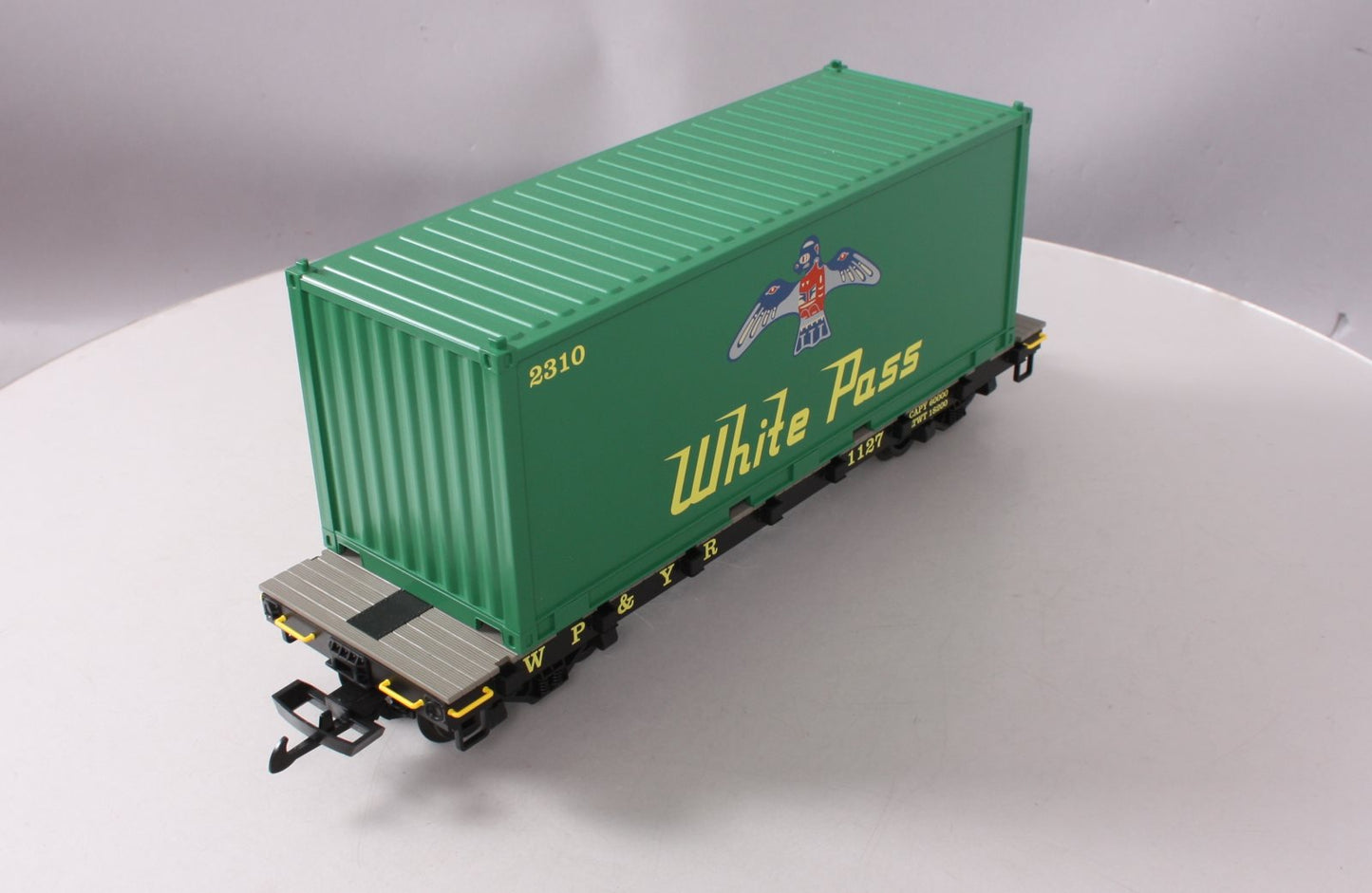 Piko 38709 G White Pass & Yukon Route Container Car #1127