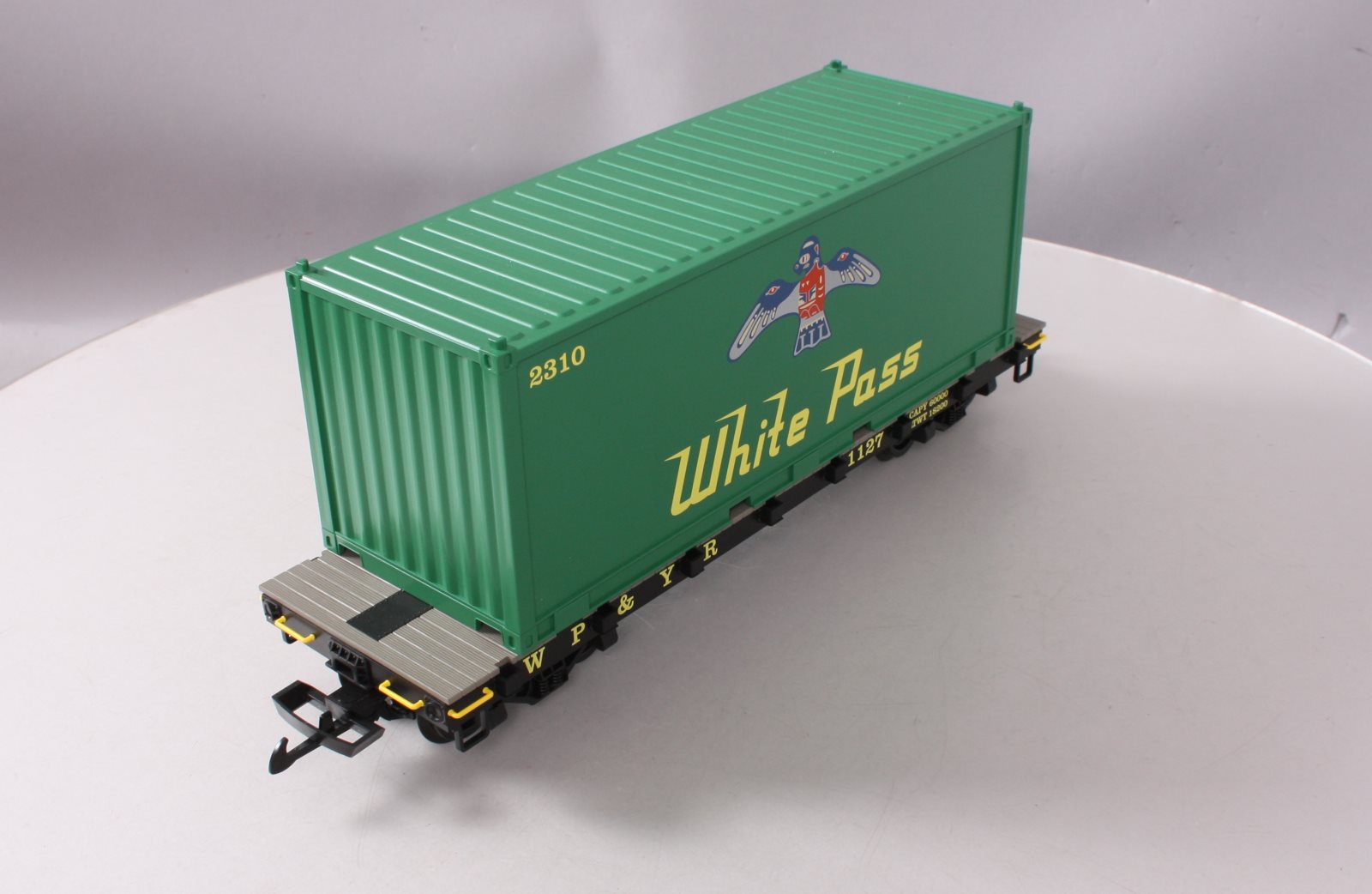 Piko 38709 G White Pass & Yukon Route Container Car #1127