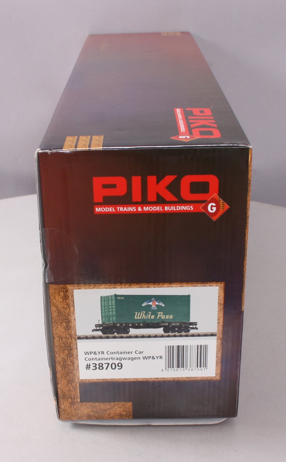 Piko 38709 G White Pass & Yukon Route Container Car #1127