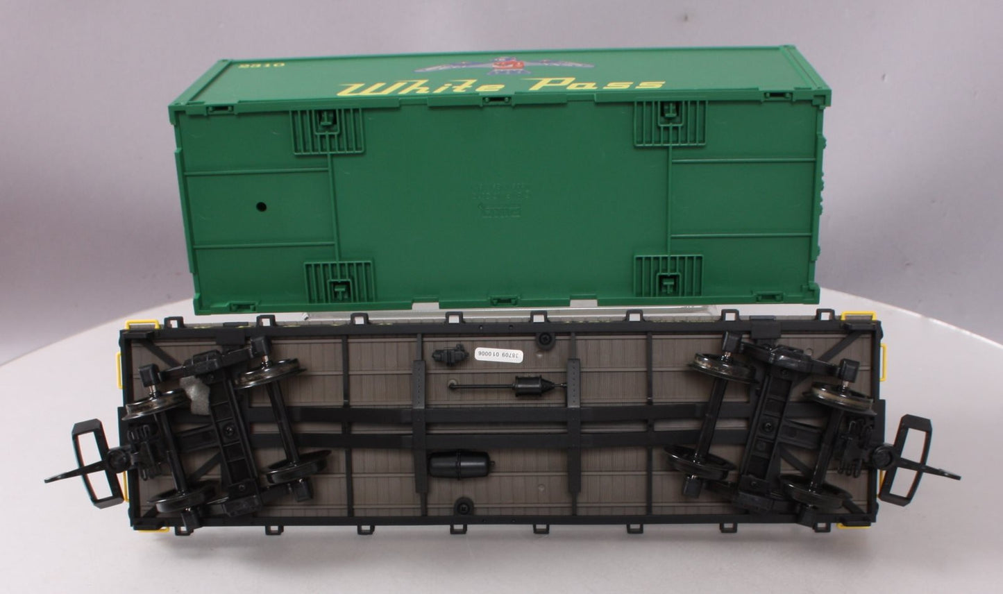 Piko 38709 G White Pass & Yukon Route Container Car #1127