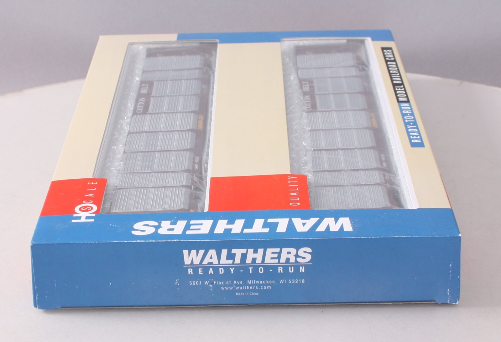 Walthers 932-24867 HO SSW Thrall 89' Tri-Level Auto Carrier (Set of 2)