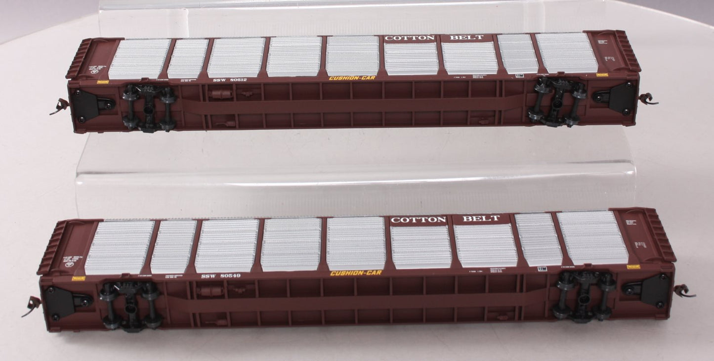 Walthers 932-24867 HO SSW Thrall 89' Tri-Level Auto Carrier (Set of 2)