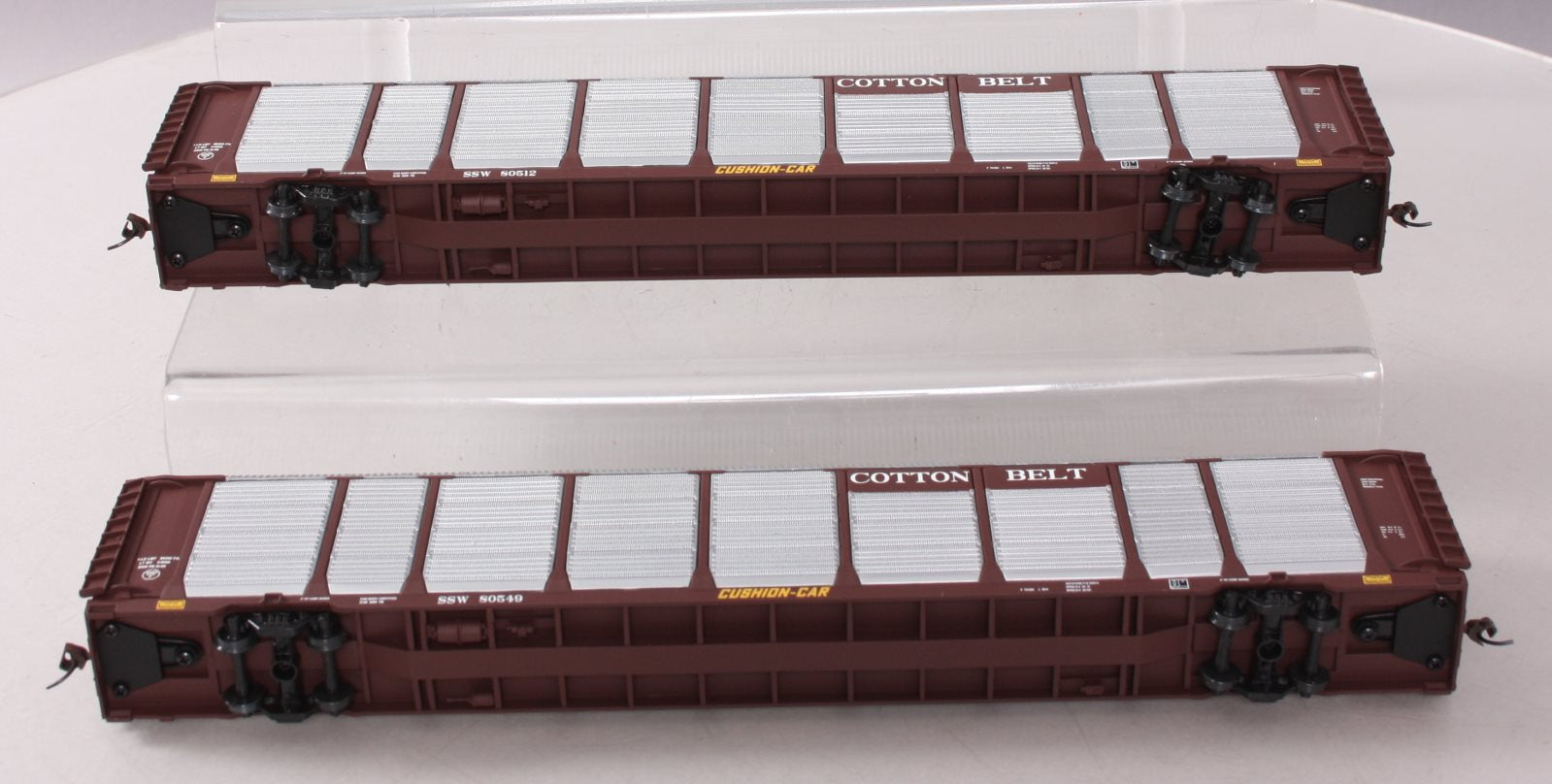Walthers 932-24867 HO SSW Thrall 89' Tri-Level Auto Carrier (Set of 2)